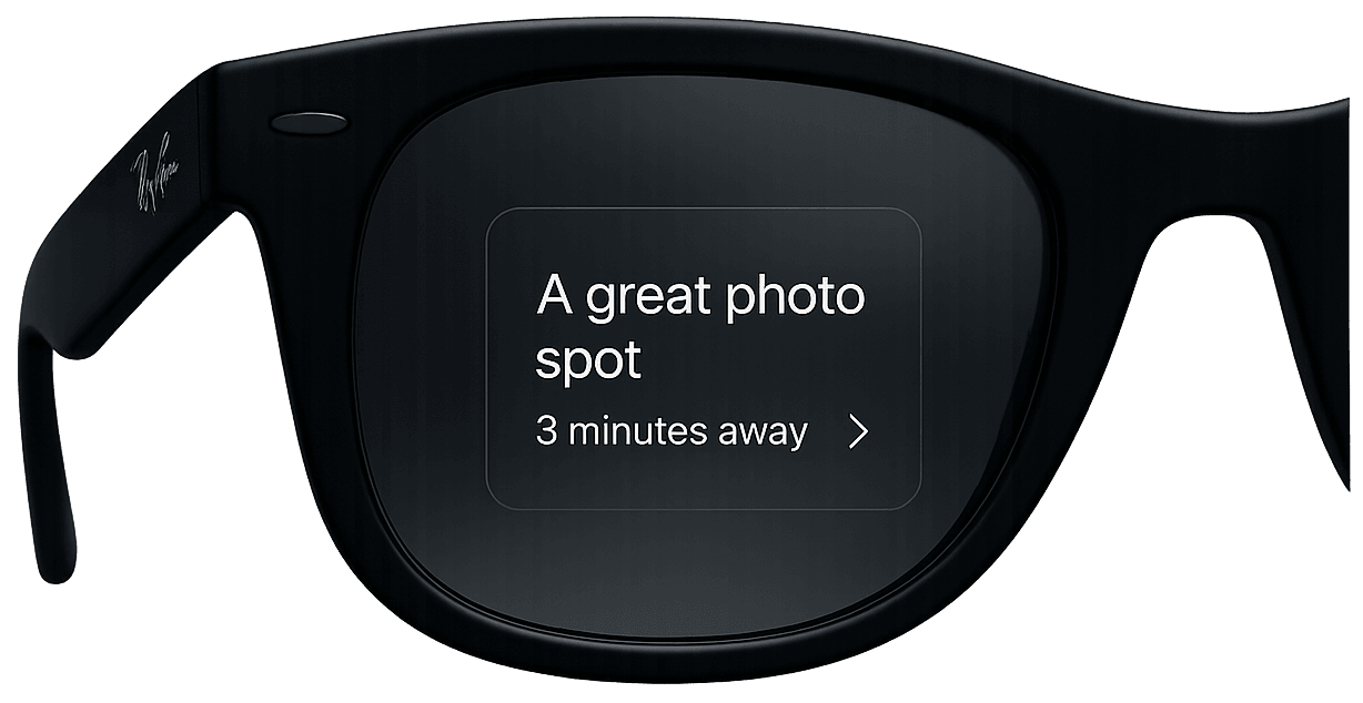 Smart glasses preview
